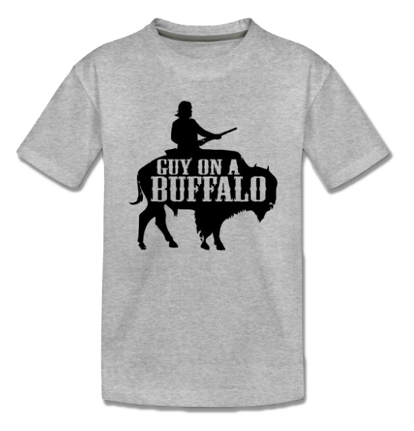Guy on a Buffalo T-shirt