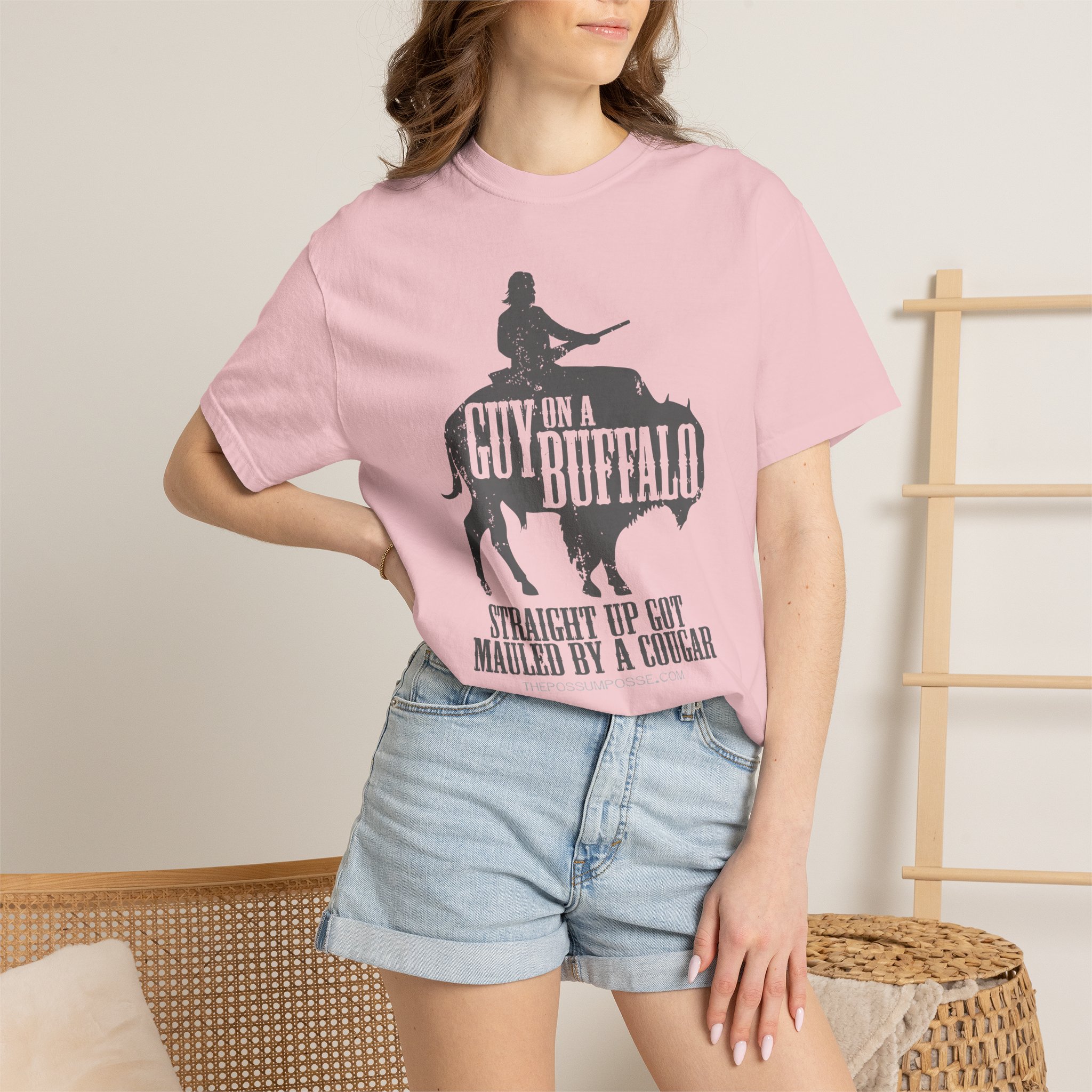 Guy on a Buffalo - Mauled - Image 52