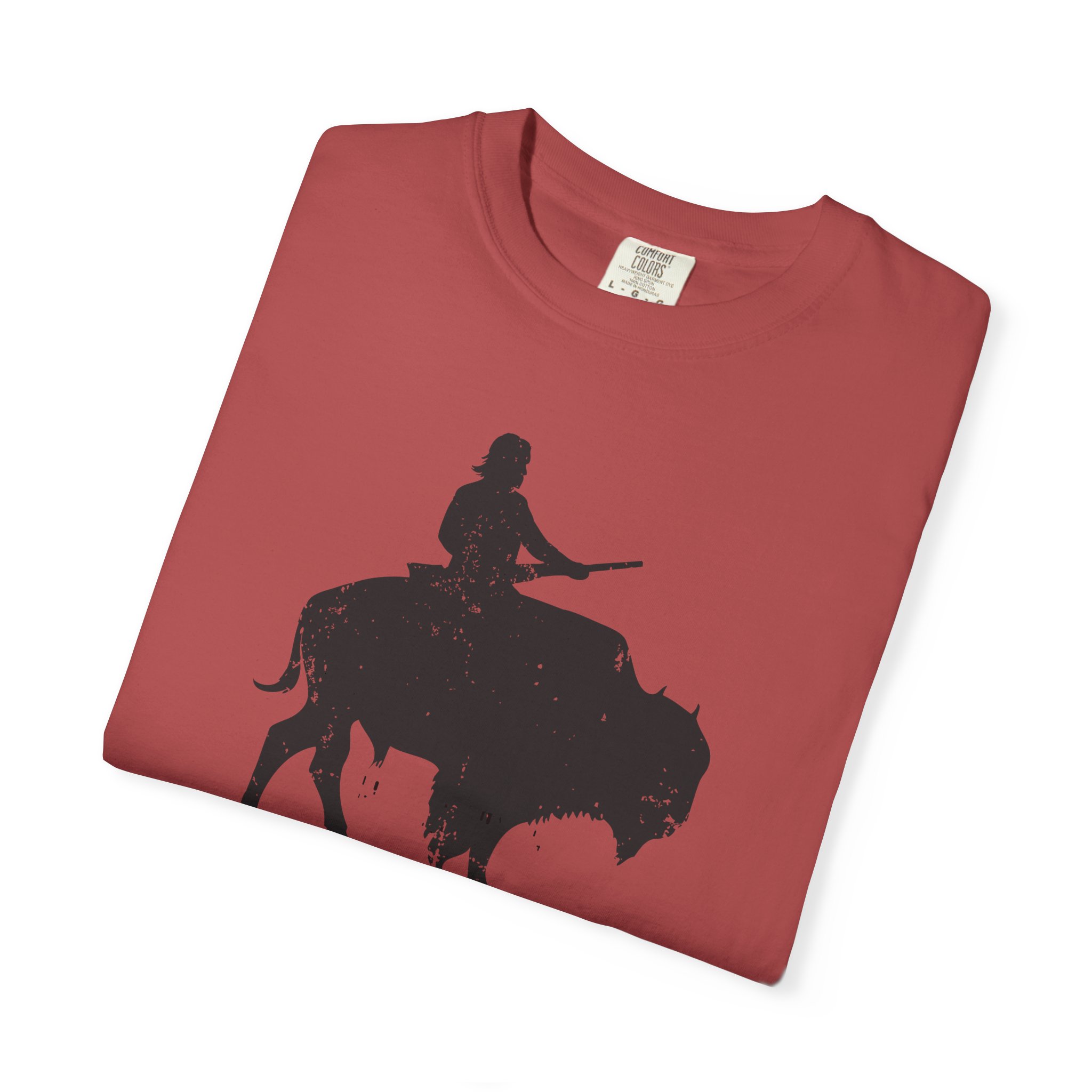 Guy on a Buffalo - Image 59