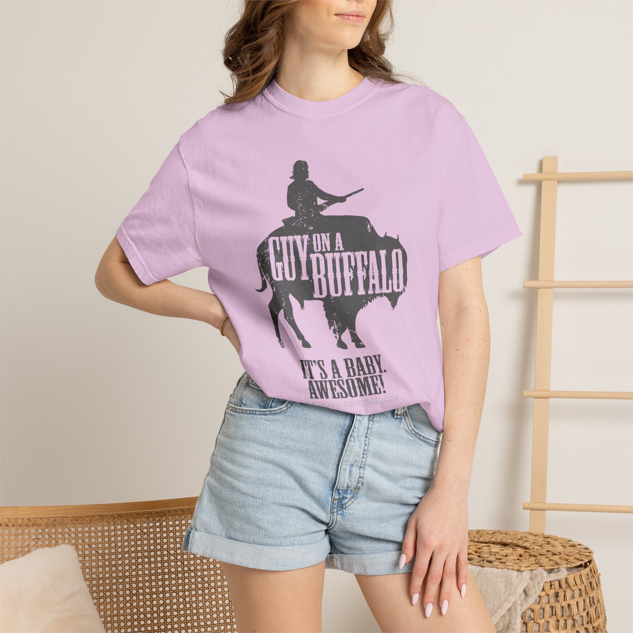 Guy on a Buffalo - Baby - Image 52