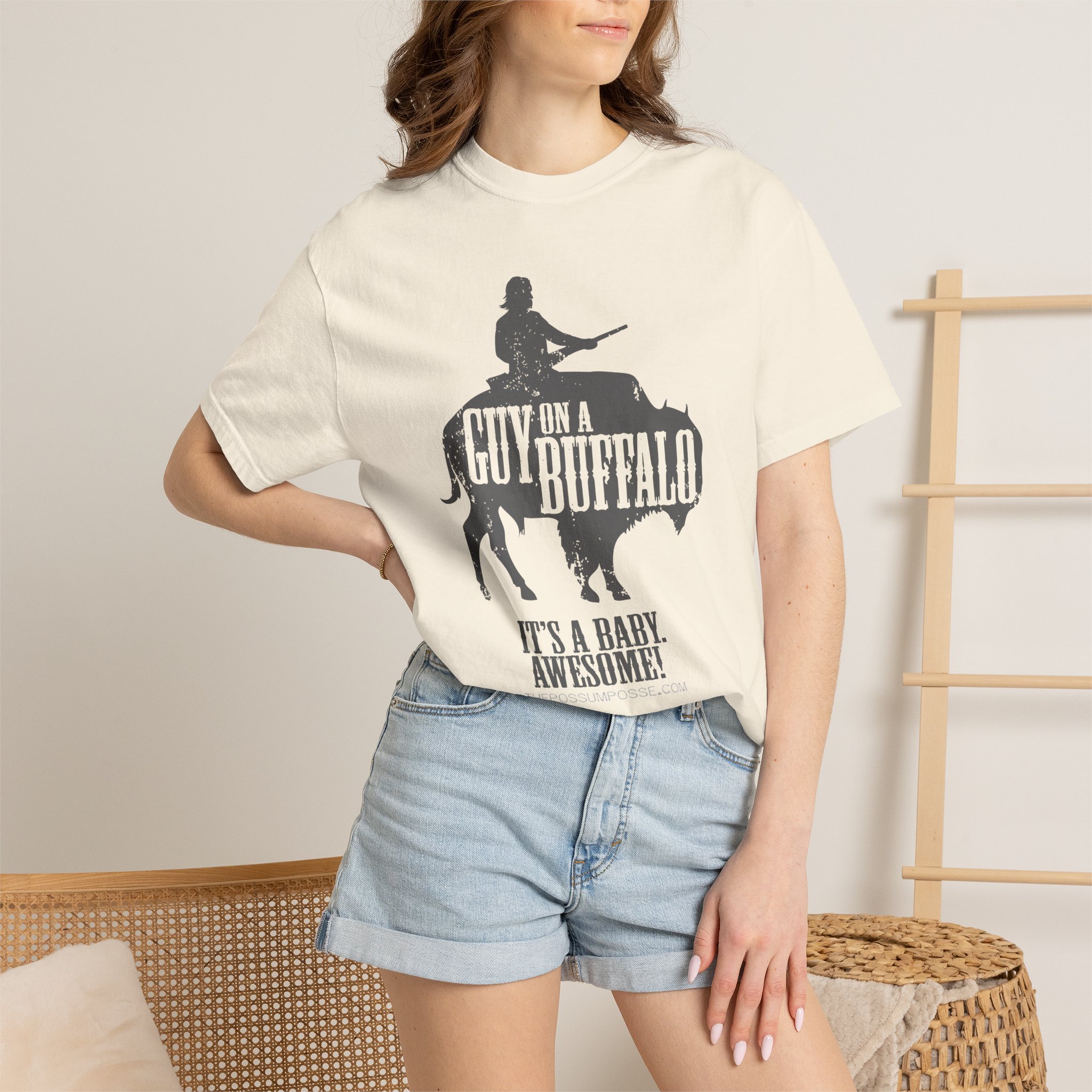 Guy on a Buffalo - Baby - Image 4