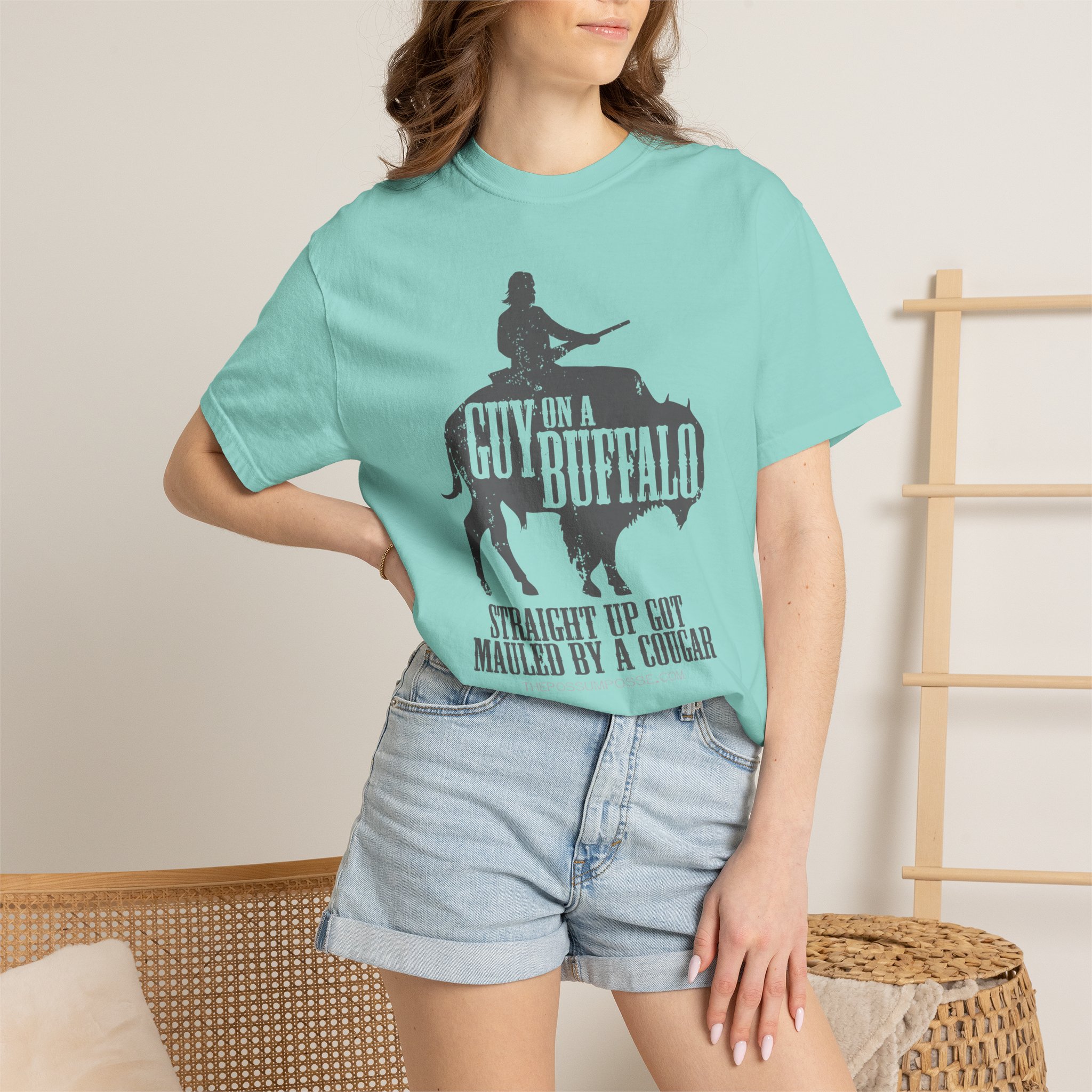 Guy on a Buffalo - Mauled - Image 8