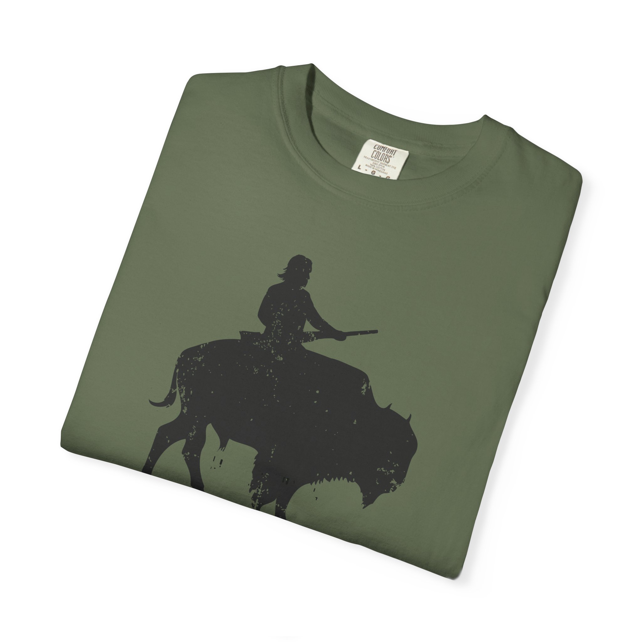 Guy on a Buffalo - Image 23