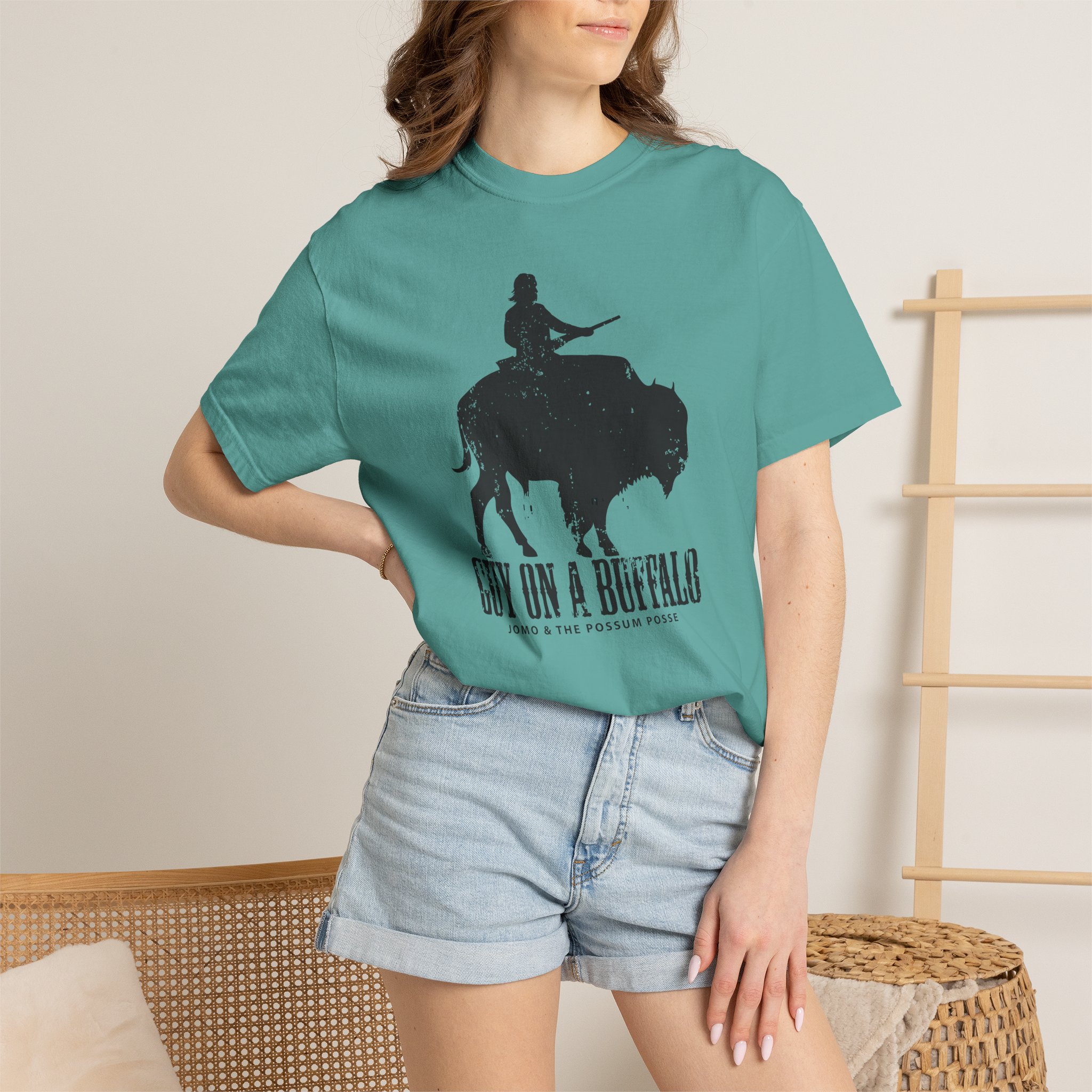 Guy on a Buffalo - Image 32