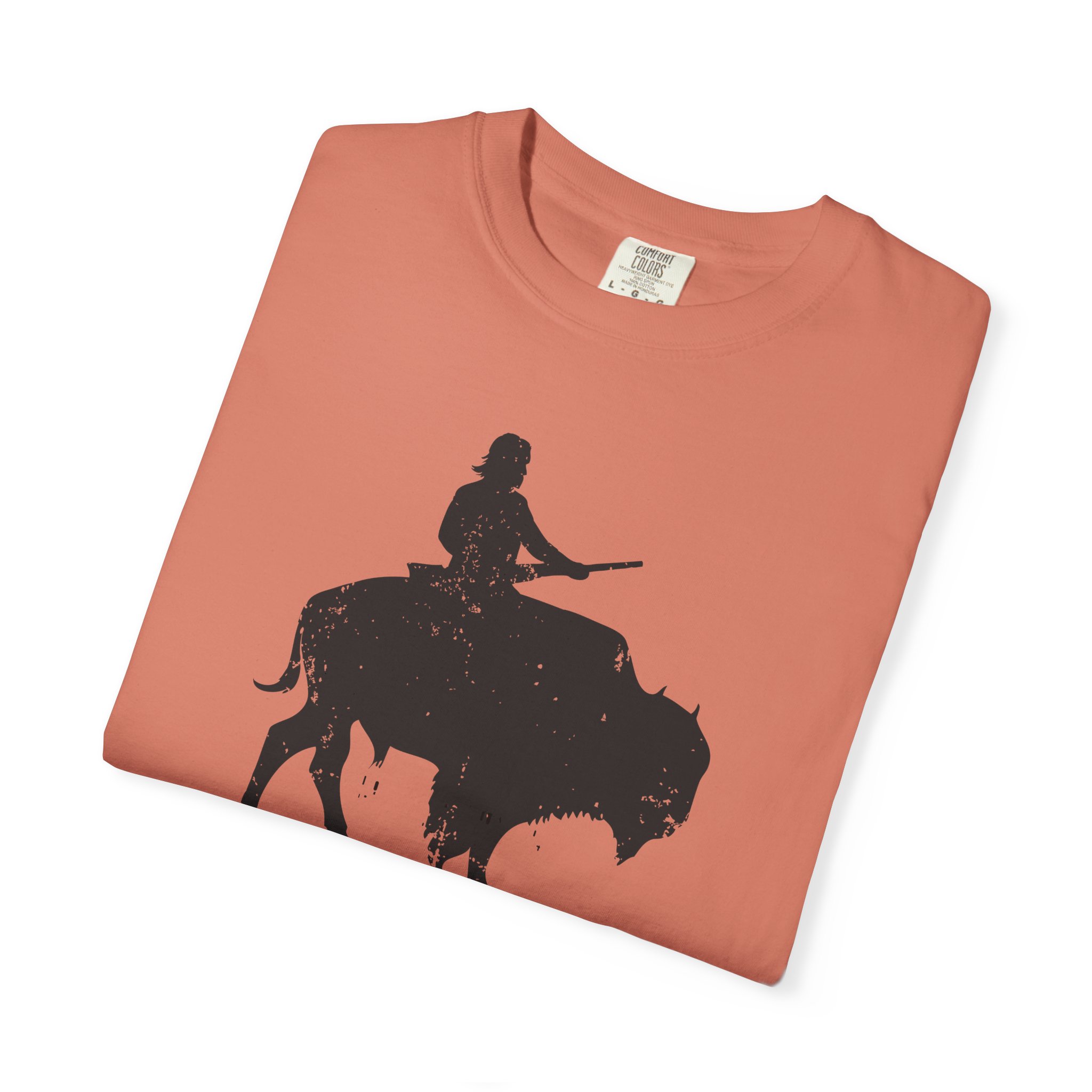 Guy on a Buffalo - Image 11