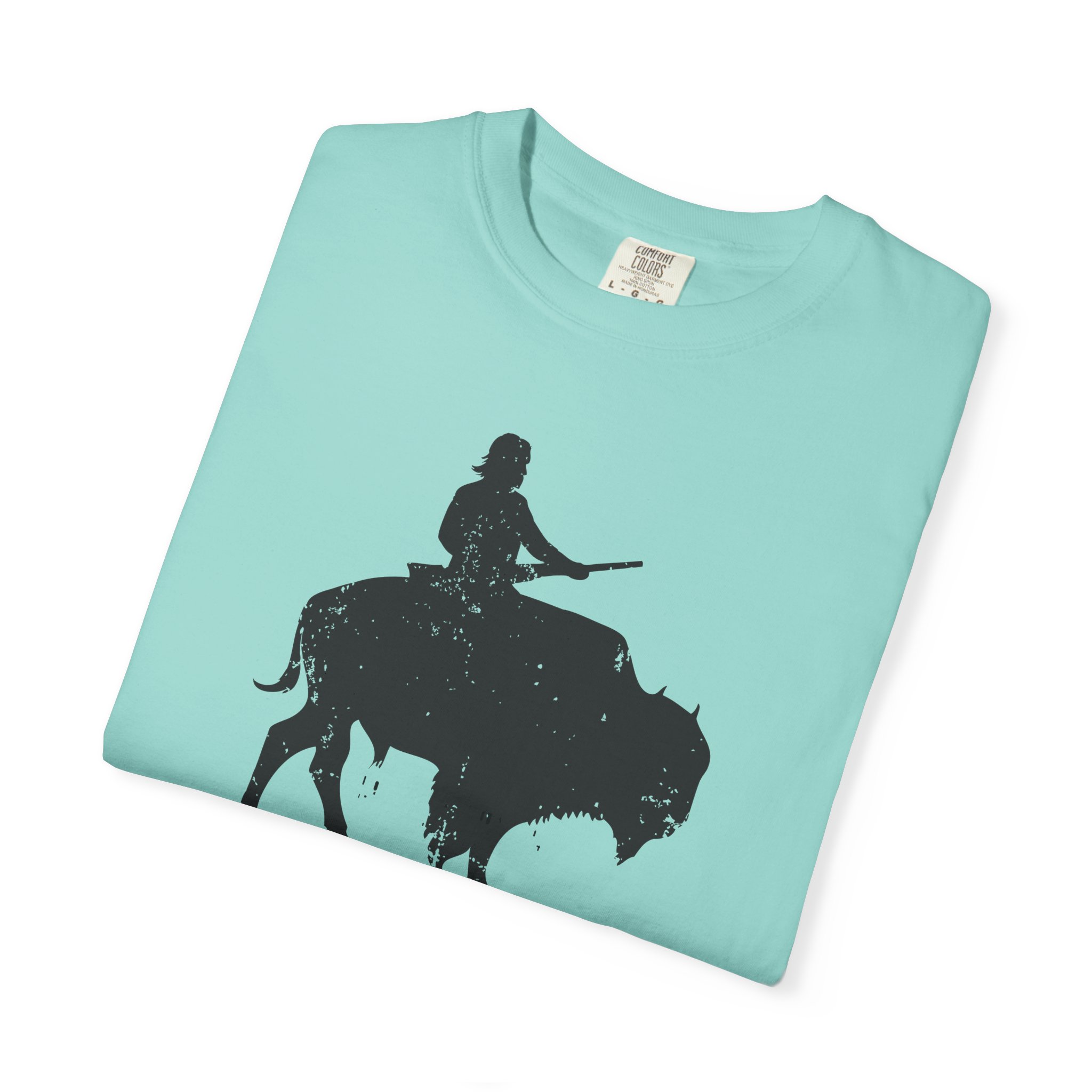 Guy on a Buffalo - Image 51