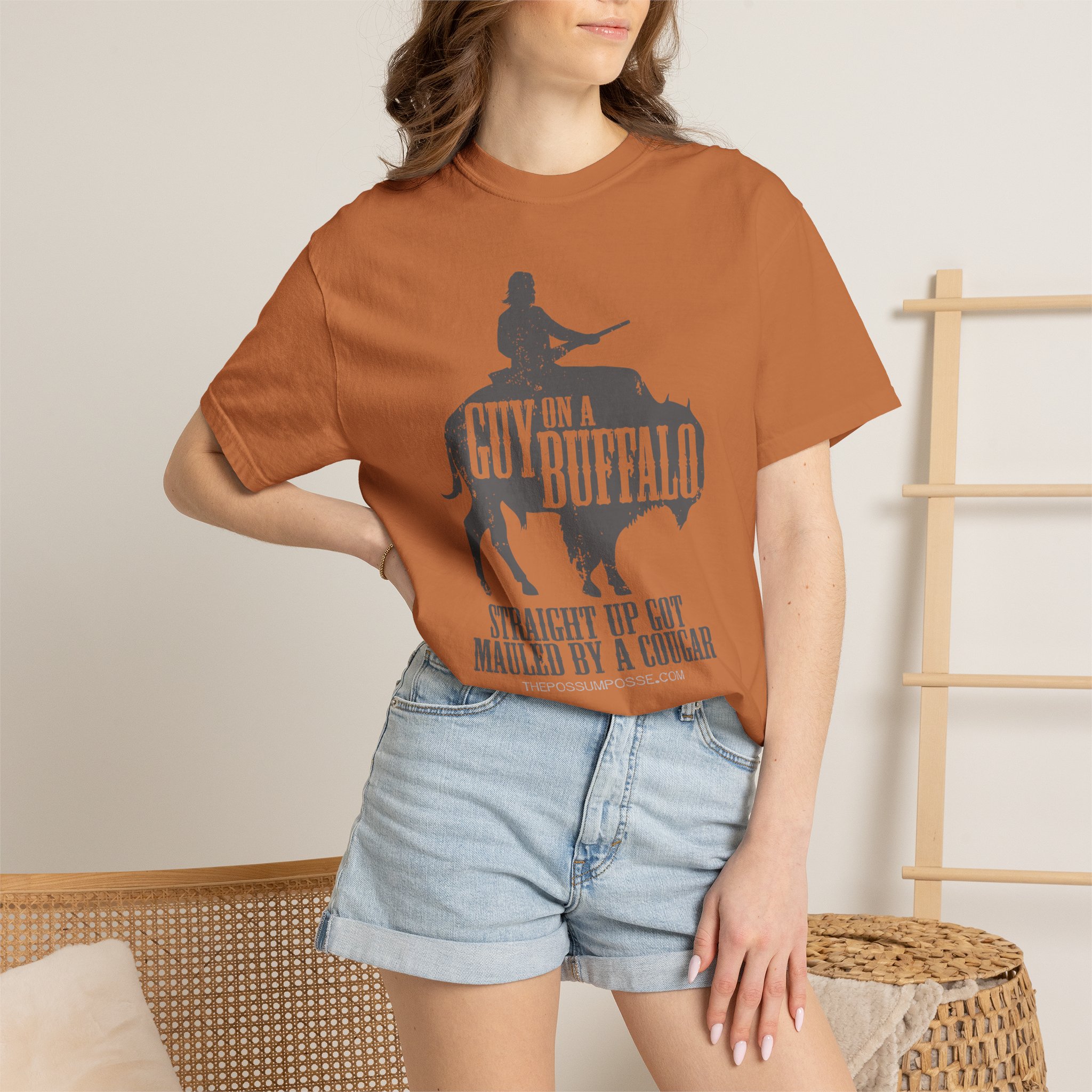 Guy on a Buffalo - Mauled - Image 36