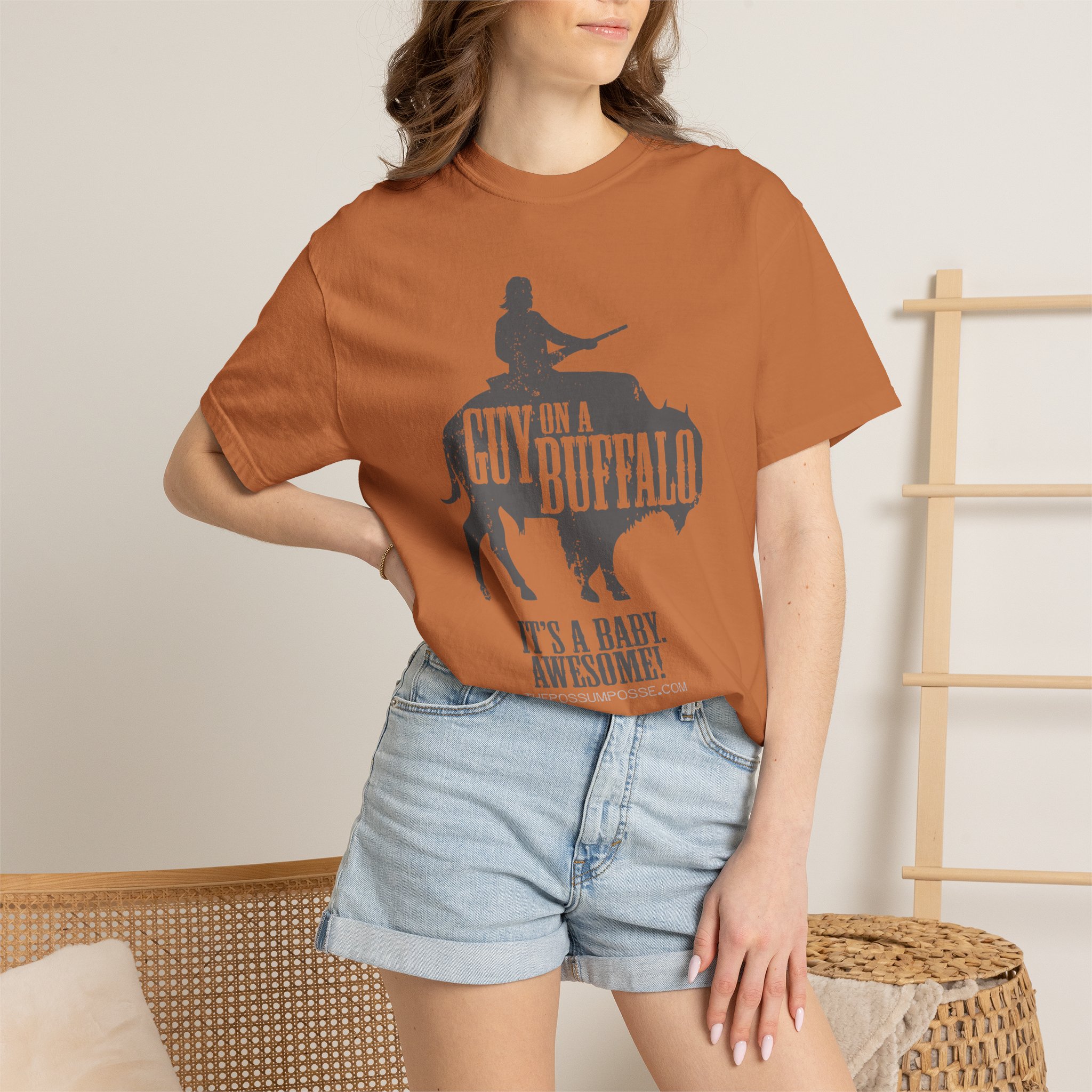 Guy on a Buffalo - Baby - Image 36