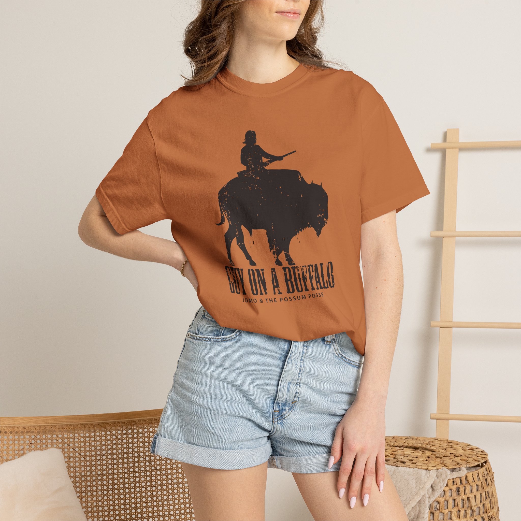 Guy on a Buffalo - Image 40