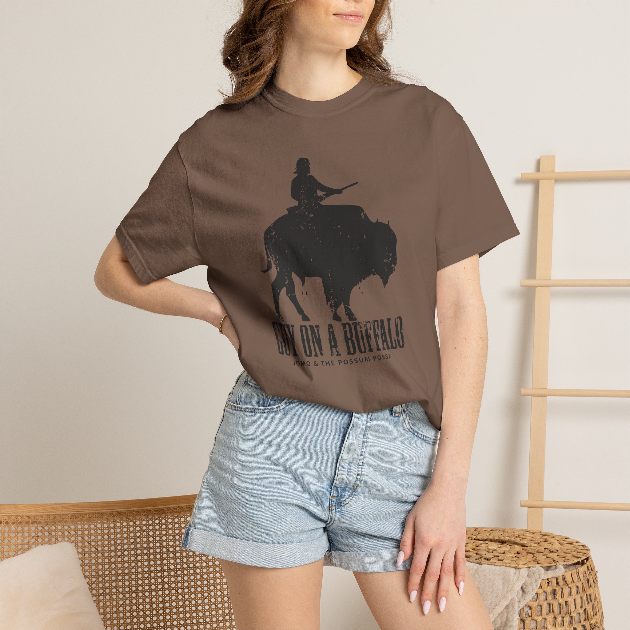 Guy on a Buffalo - Image 20