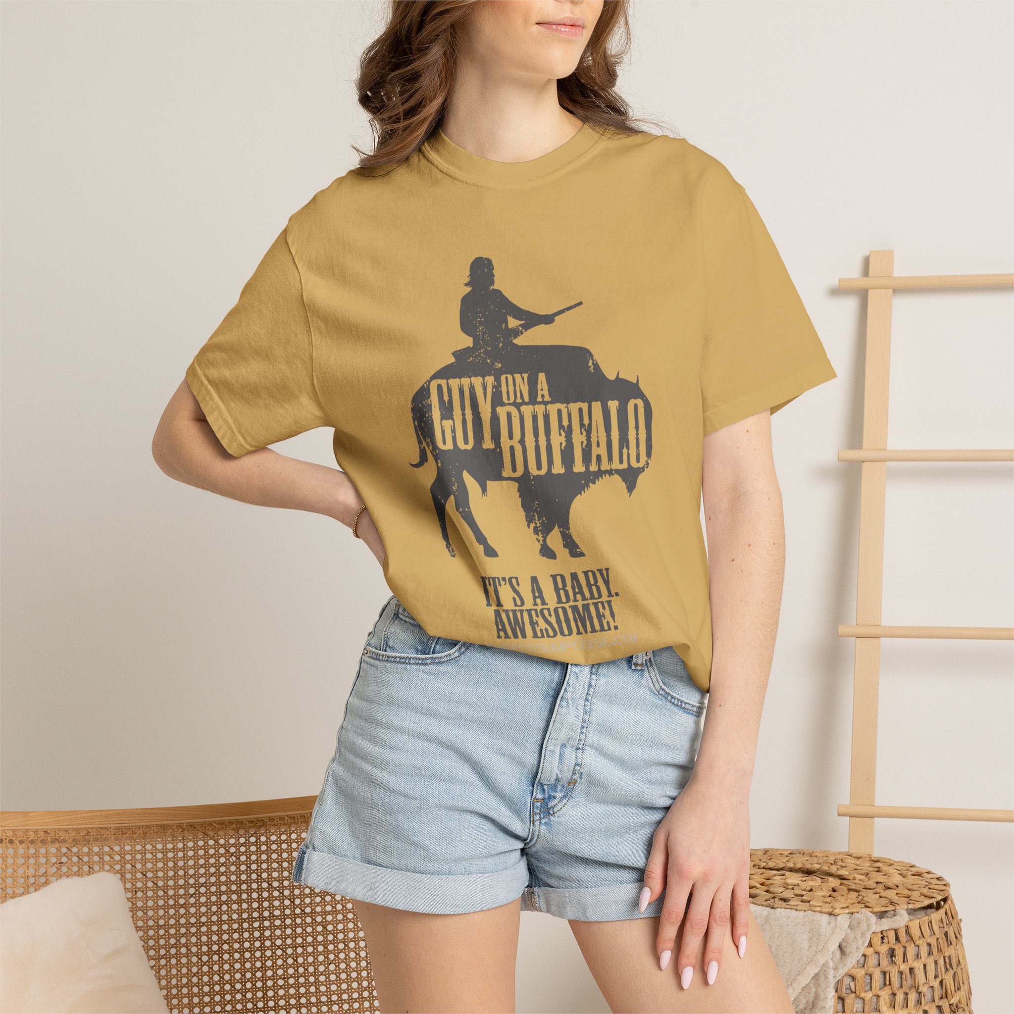 Guy on a Buffalo - Baby - Image 20