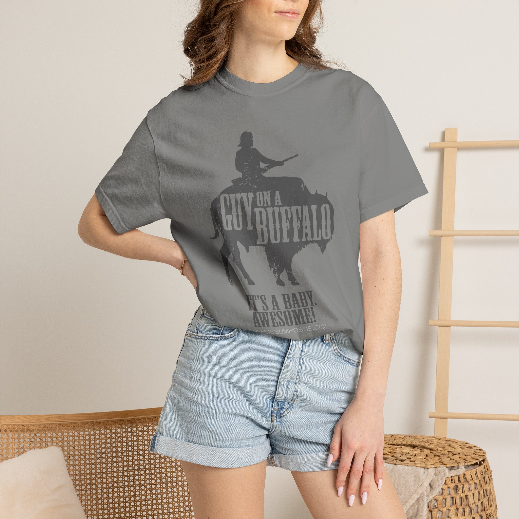 Guy on a Buffalo - Baby - Image 32
