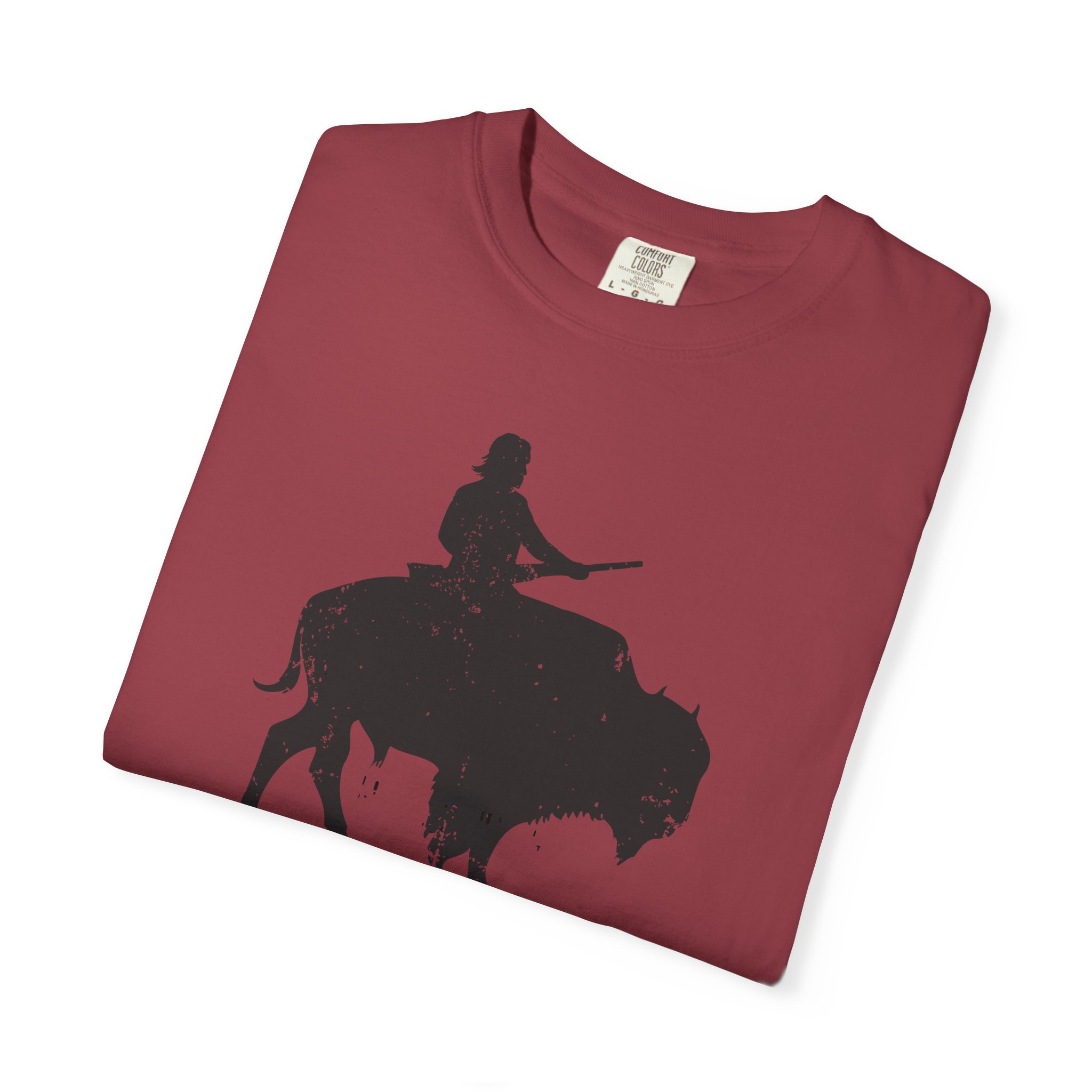 Guy on a Buffalo - Image 35