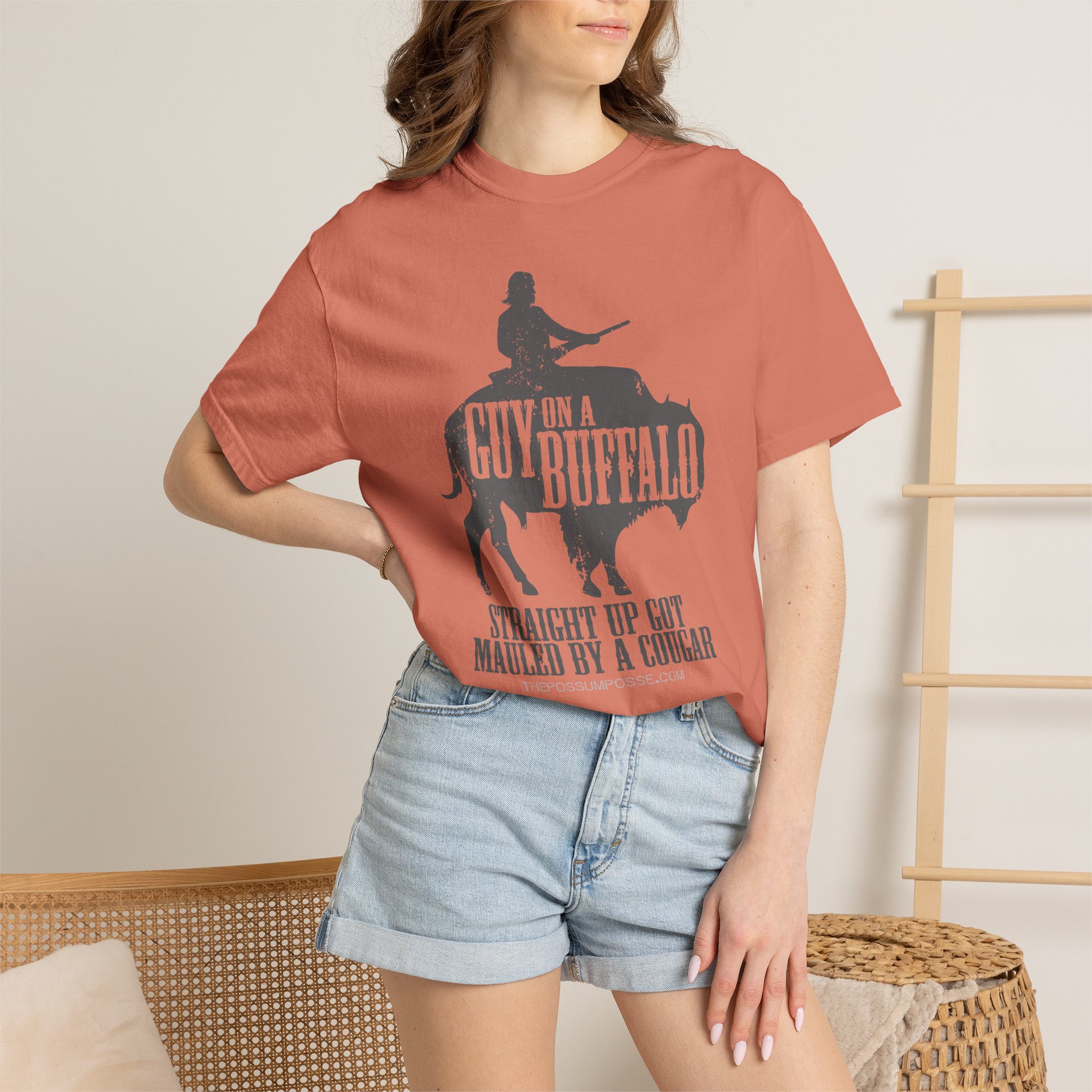 Guy on a Buffalo - Mauled - Image 12